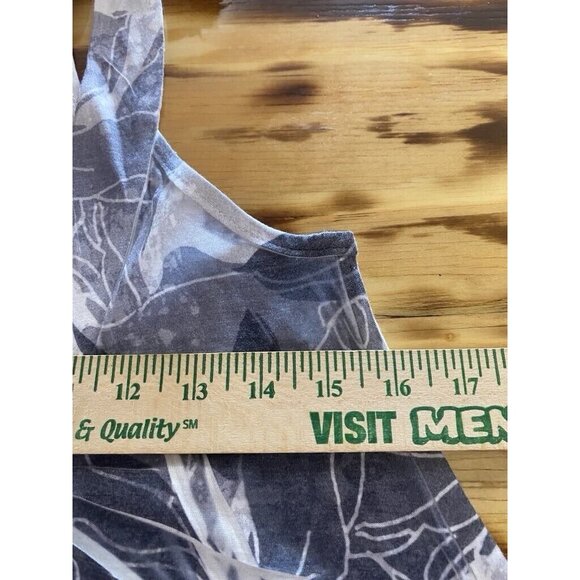 Suki Jones Colorful Racerback‎ Party Tunic Top Size Large Floral Boho Beach - Picture 4 of 8